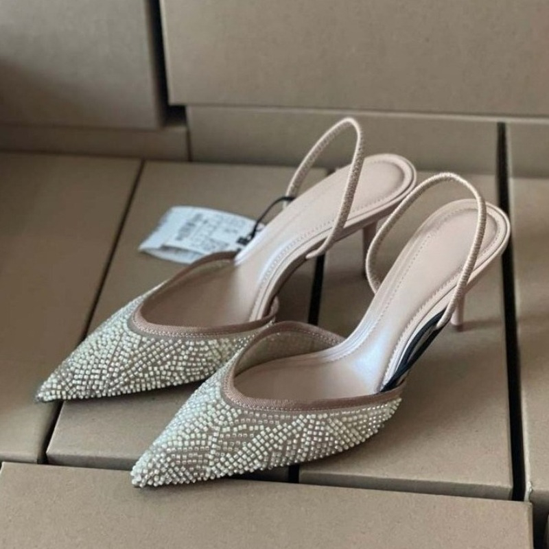 Embroidery Design - Autumn Luxury Women Dress Pumps Mesh