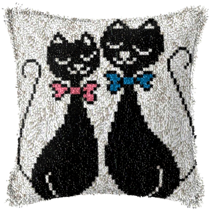 Animal Series Latch Hook Set E - Printed Embroidery Kit recension och pris