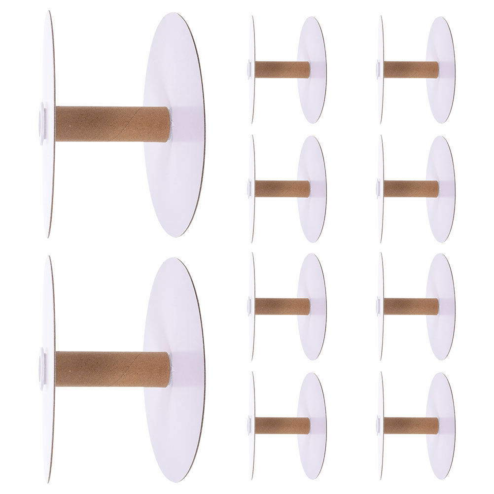 12Pcs Paper Spool Wire Storage - Embroidery Paper recension och pris