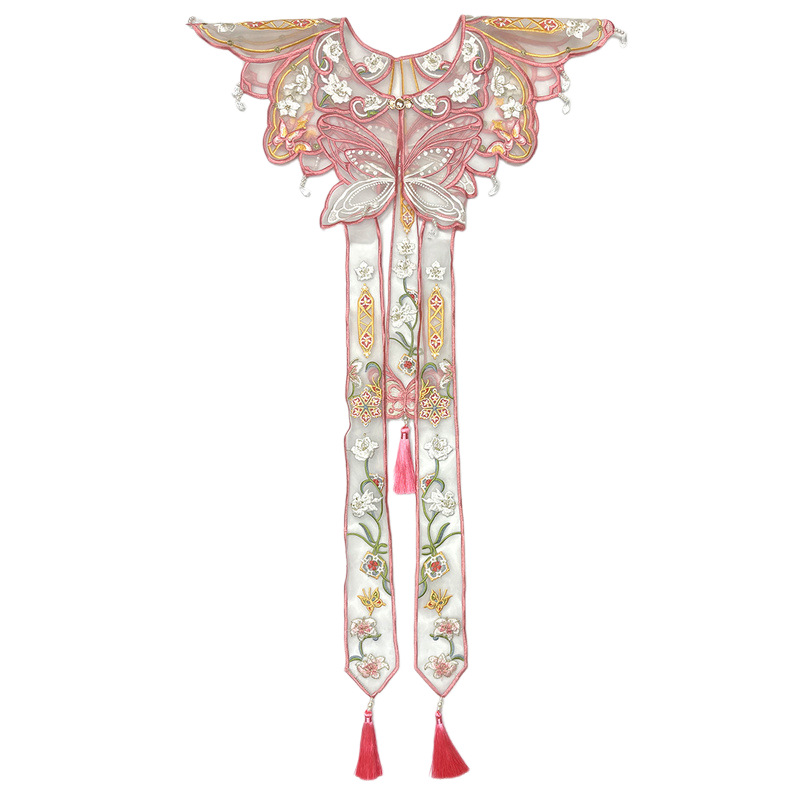 Chinese Hanfu Yunjian Shoulder - Embroidery Origin recension och pris