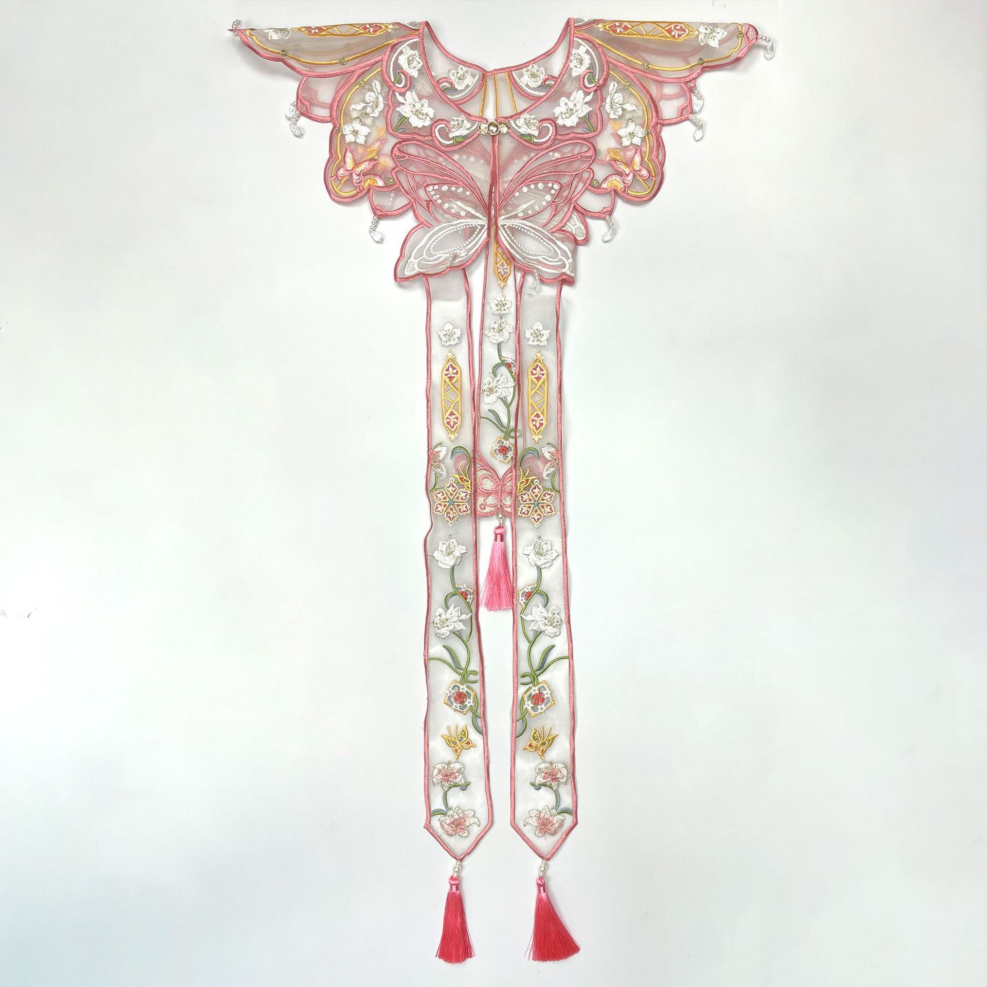 Chinese Hanfu Yunjian Shoulder - Embroidery Origin recension och pris
