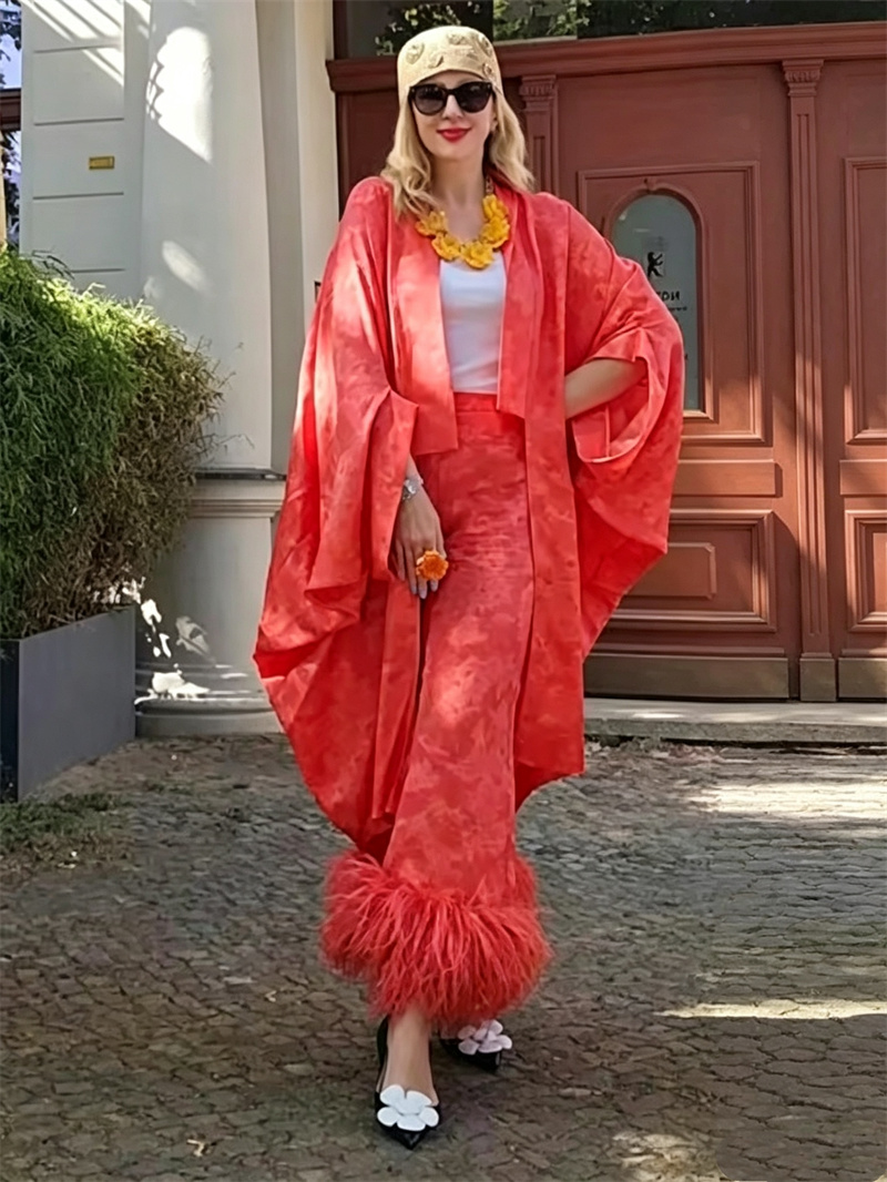2026 Spring Women's Red Floral - Embroidery Origin recension och pris
