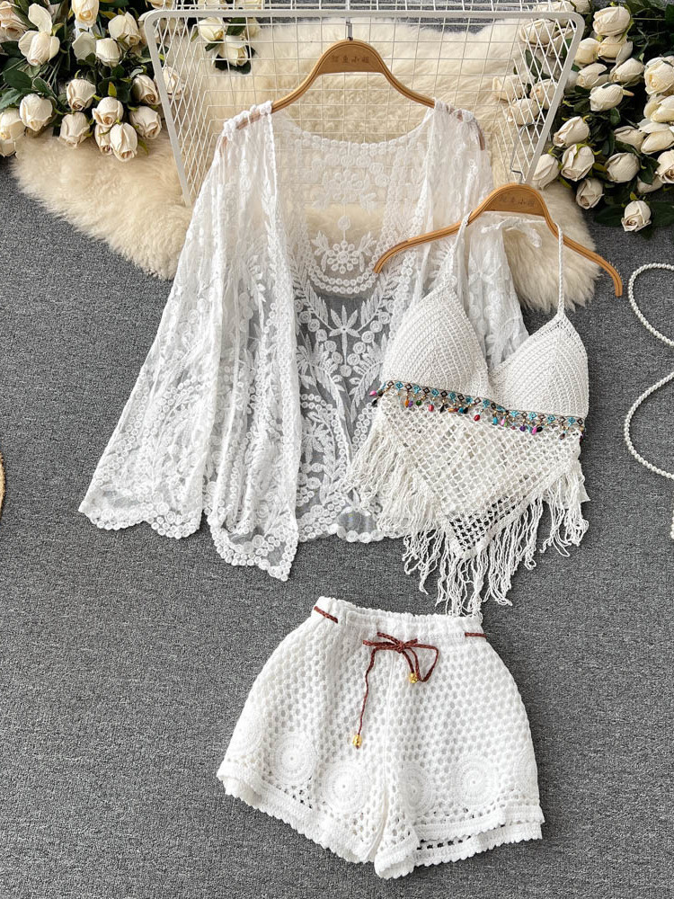 Summer New Holiday Suit Women' - Embroidery Cardigan recension och pris