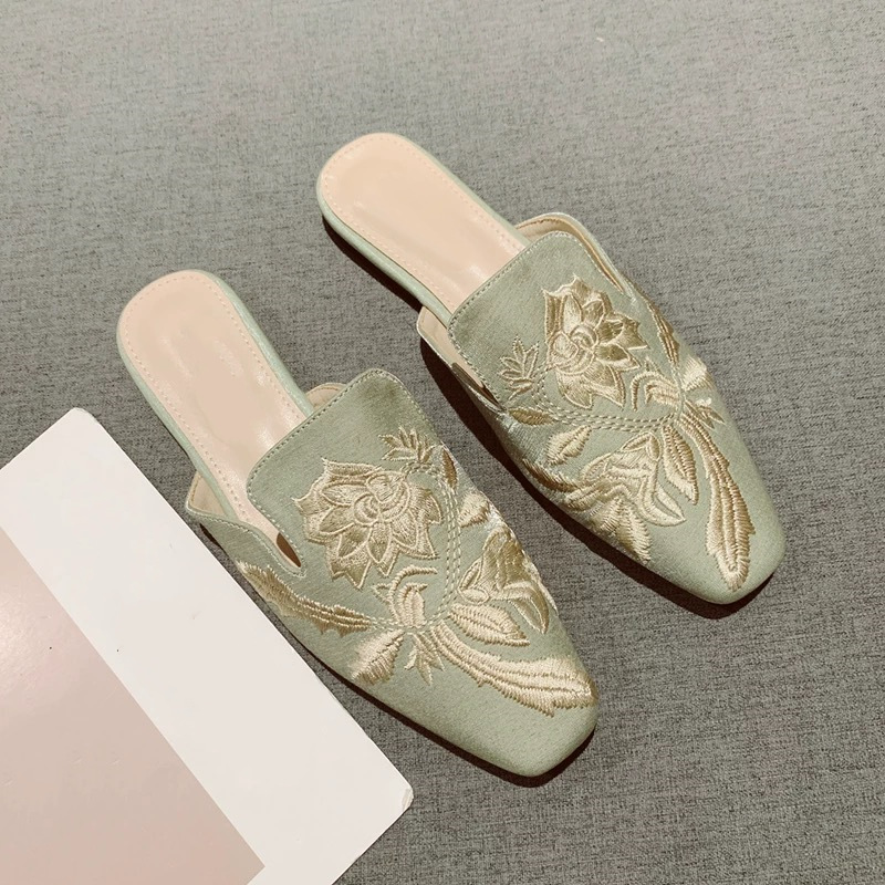 2026 New Womens Shoe Retro Emb - Embroidery Design recension och pris