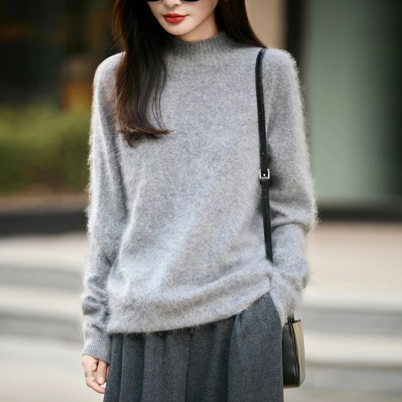 100% Wool Women's Fluffy High  - Embroidery Origin recension och pris