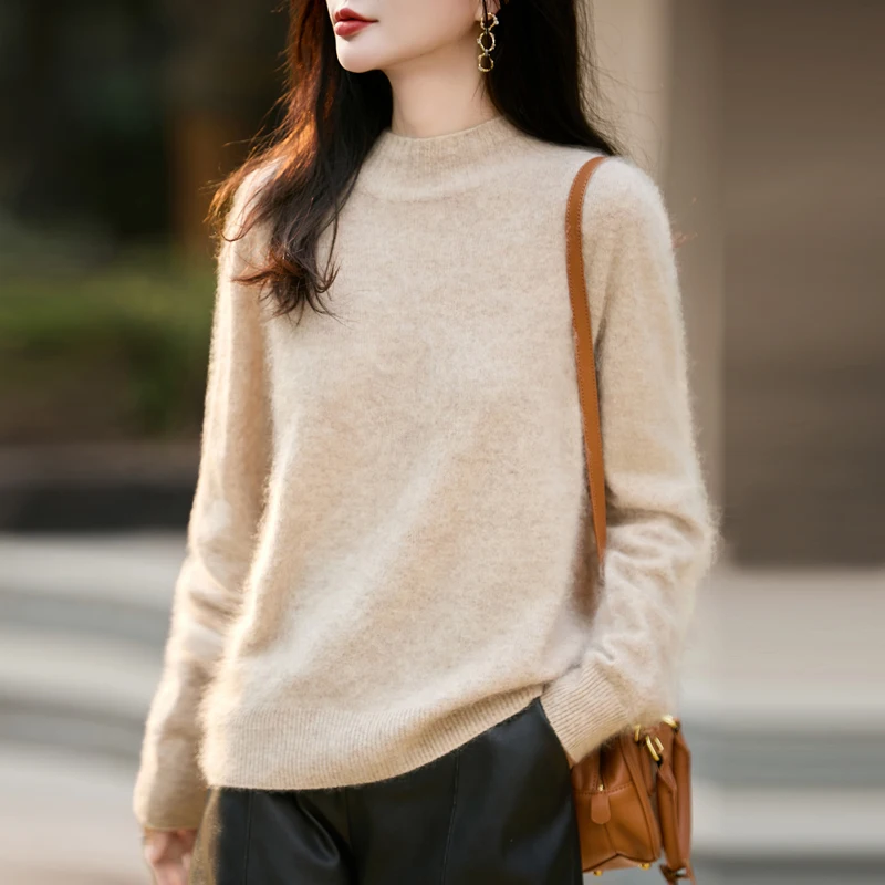 100% Wool Women's Fluffy High  - Embroidery Origin recension och pris
