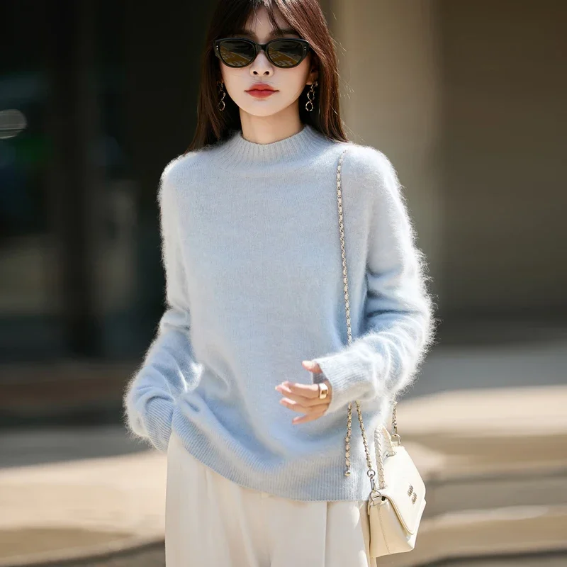 100% Wool Women's Fluffy High  - Embroidery Origin recension och pris
