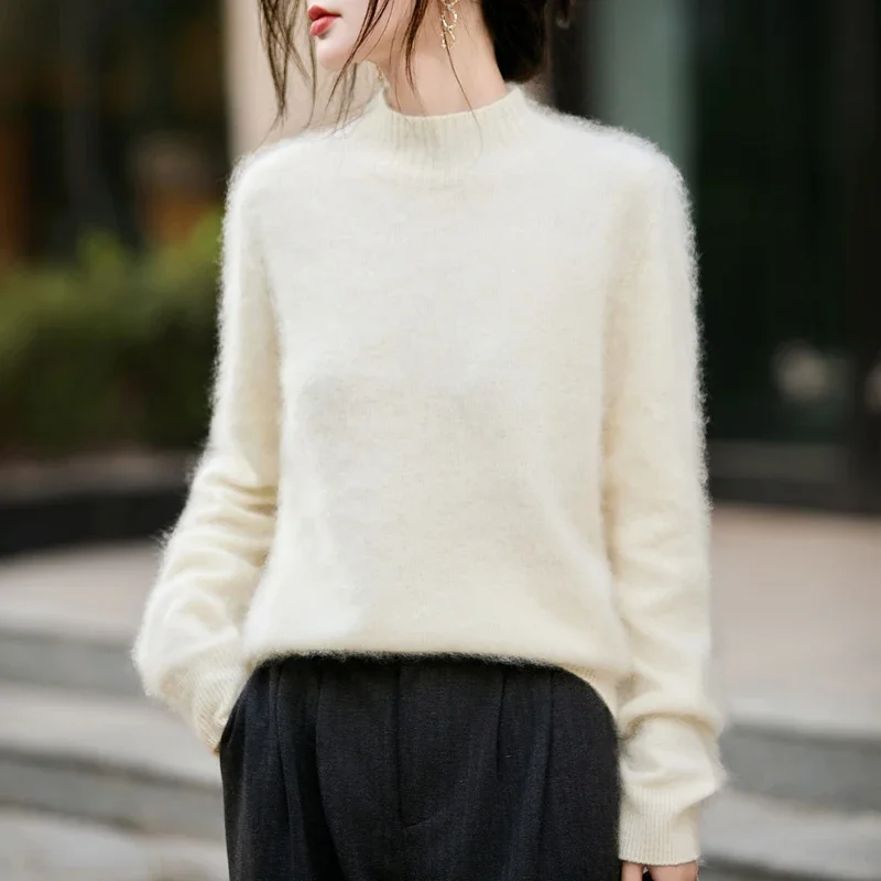 100% Wool Women's Fluffy High  - Embroidery Origin recension och pris