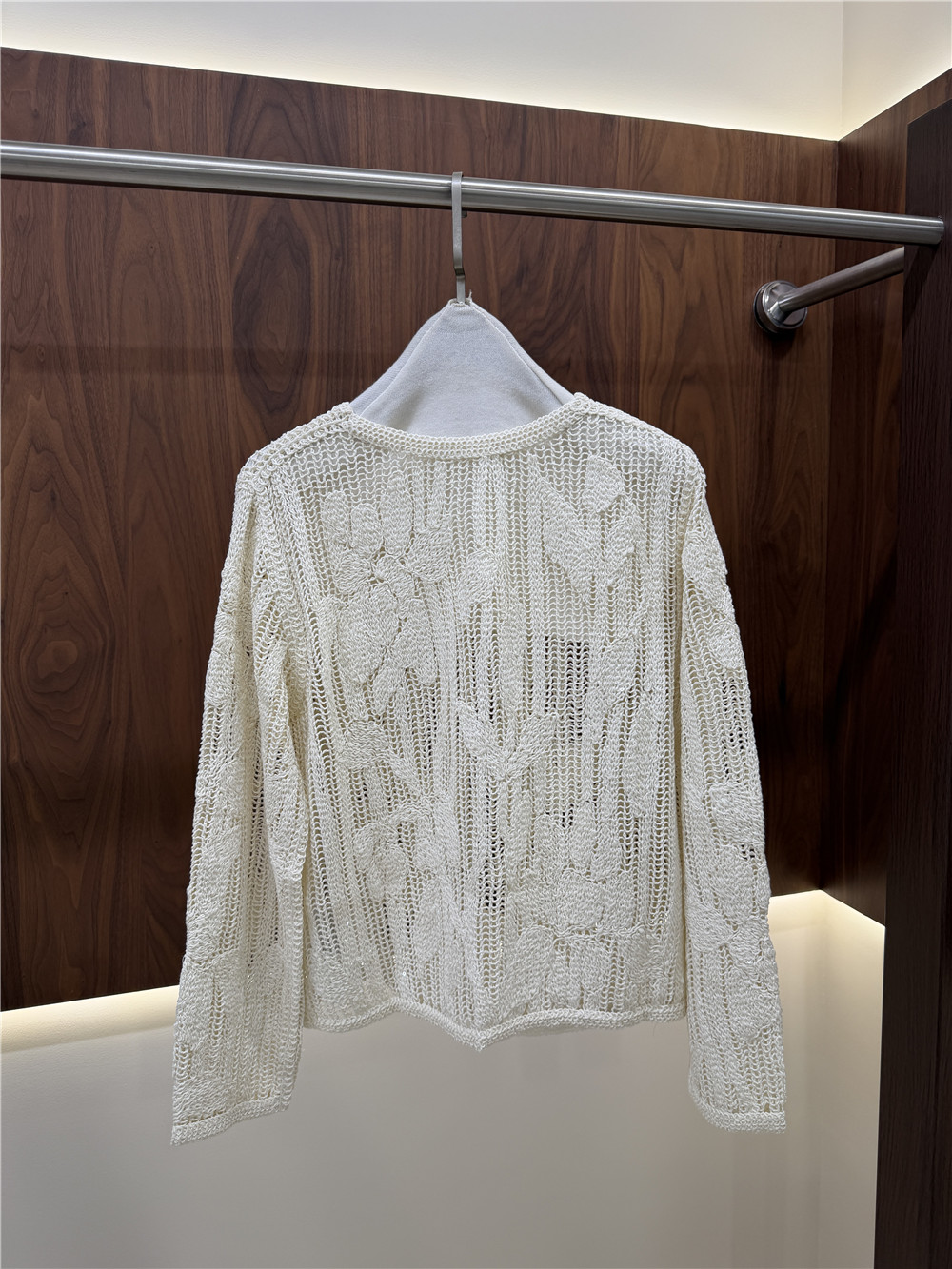 Women's Openwork Embroidered K - Embroidery Cardigan recension och pris