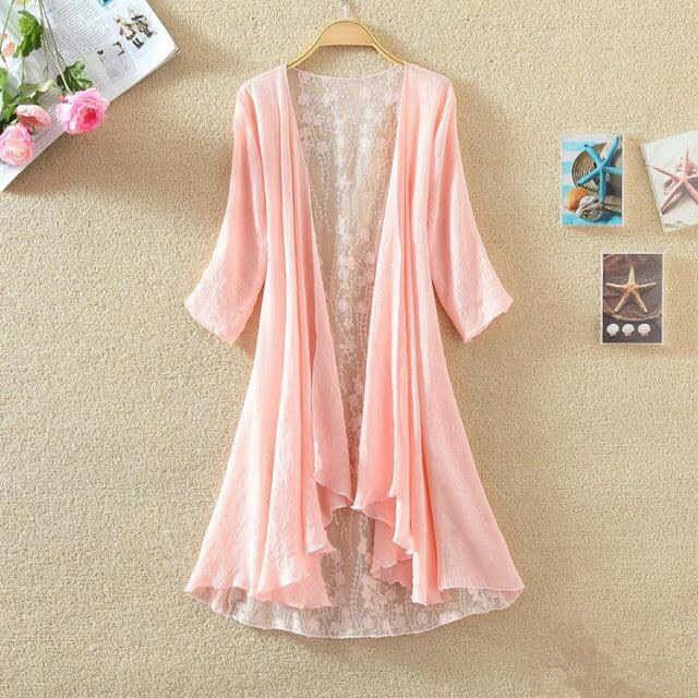 Boho Holiday Beach Summer Card - Embroidery Cardigan recension och pris