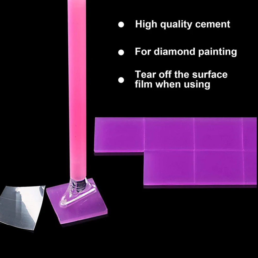2x2CM DIY Diamond painting Pur - Embroidery Paper recension och pris