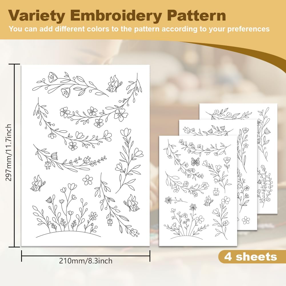 Water Soluble Embroidery Stabi - Embroidery Paper recension och pris