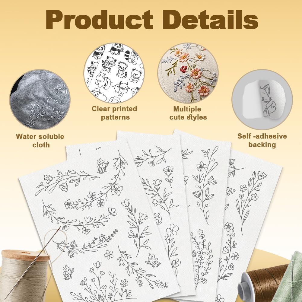 Water Soluble Embroidery Stabi - Embroidery Paper recension och pris