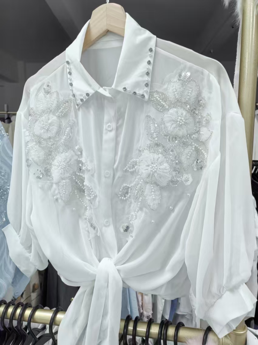 Streetwear Summer Sunscreen Bl - Embroidery Cardigan recension och pris