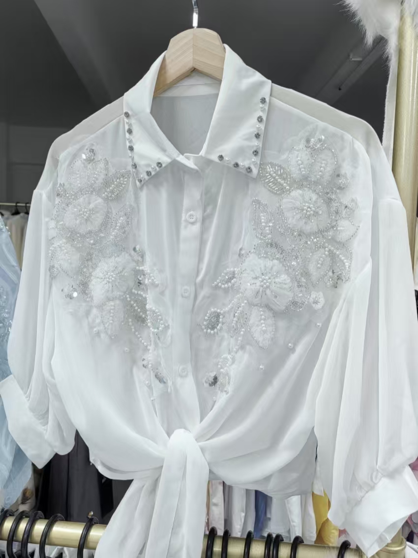 Streetwear Summer Sunscreen Bl - Embroidery Cardigan recension och pris