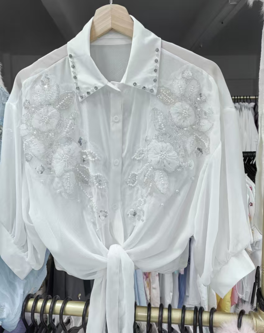 Streetwear Summer Sunscreen Bl - Embroidery Cardigan recension och pris