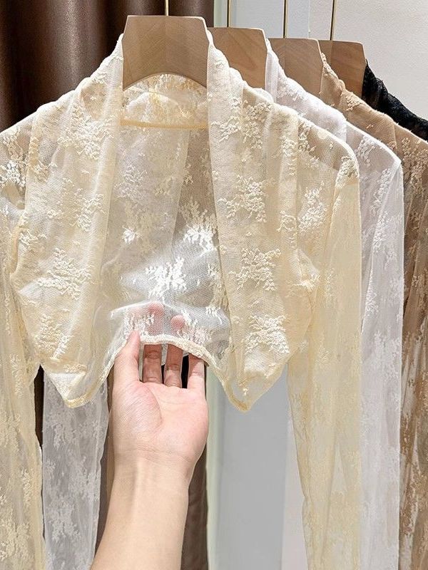 2025 New Lace Embroidery Sun P - Embroidery Cardigan recension och pris