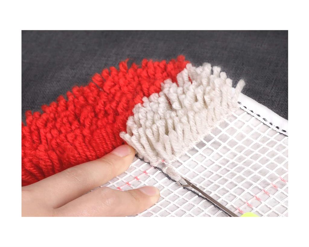 Carpet Embroidery Knoop Pakket - Printed Embroidery Kit recension och pris